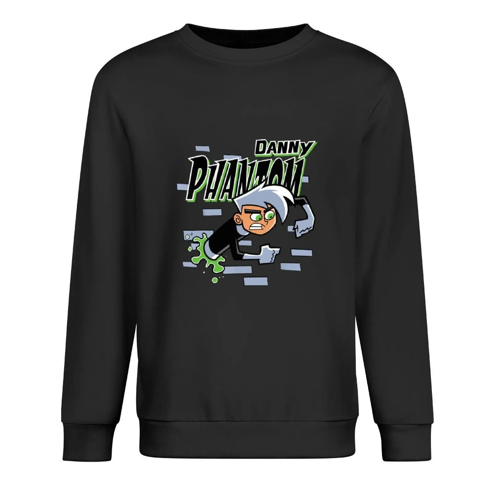 

Kids Gift - Danny Phantom Coming Through Brick Wall Pullover blouse men clothing mens clothing new in sweatshirts