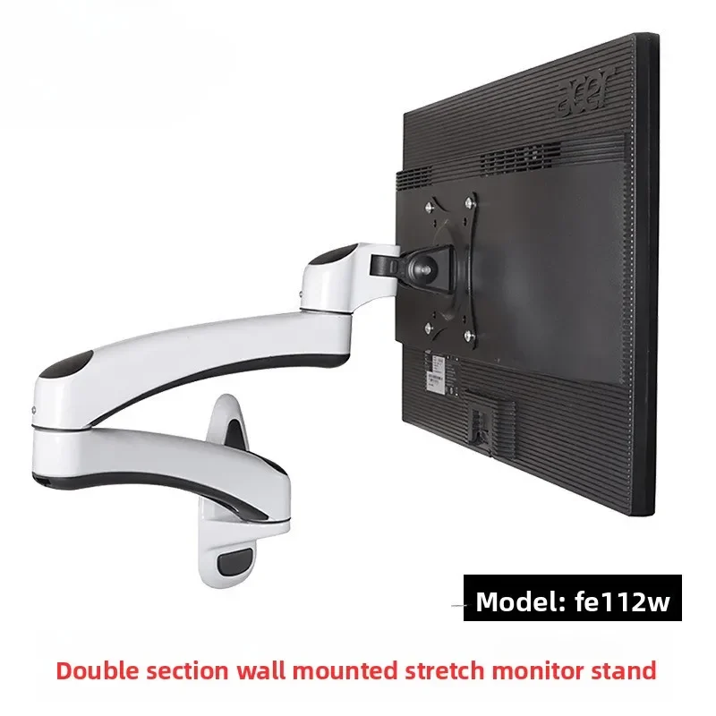 Universal rotating folding hanger display bracket aluminum alloy wall hanging industrial double section telescopic FE112W
