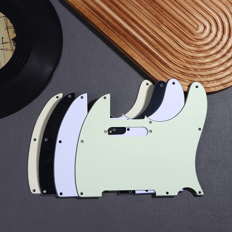 SXH 1PCS Placa protectora para guitarra eléctrica con tornillos para guitarra eléctrica Telecaster estilo moderno estándar