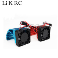 1PC Alloy Motor Heatsink CNC 4010 40*40mm Fan For Brushless Motor 42mm Hobbywing Leopard Castle 4274 1515 812 T8 4268 4272