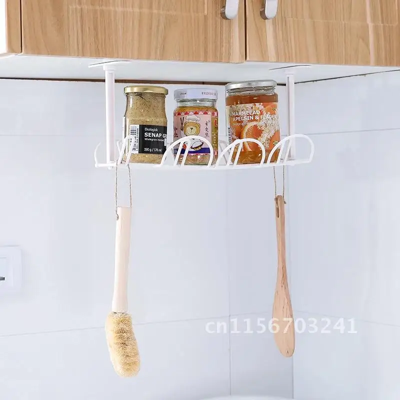 Adhesive Hanging Shelf Hook Storage Mesh Basket Cable Wire Finishing Frame Desk Under Home Organizer Rack Router Plug Holders