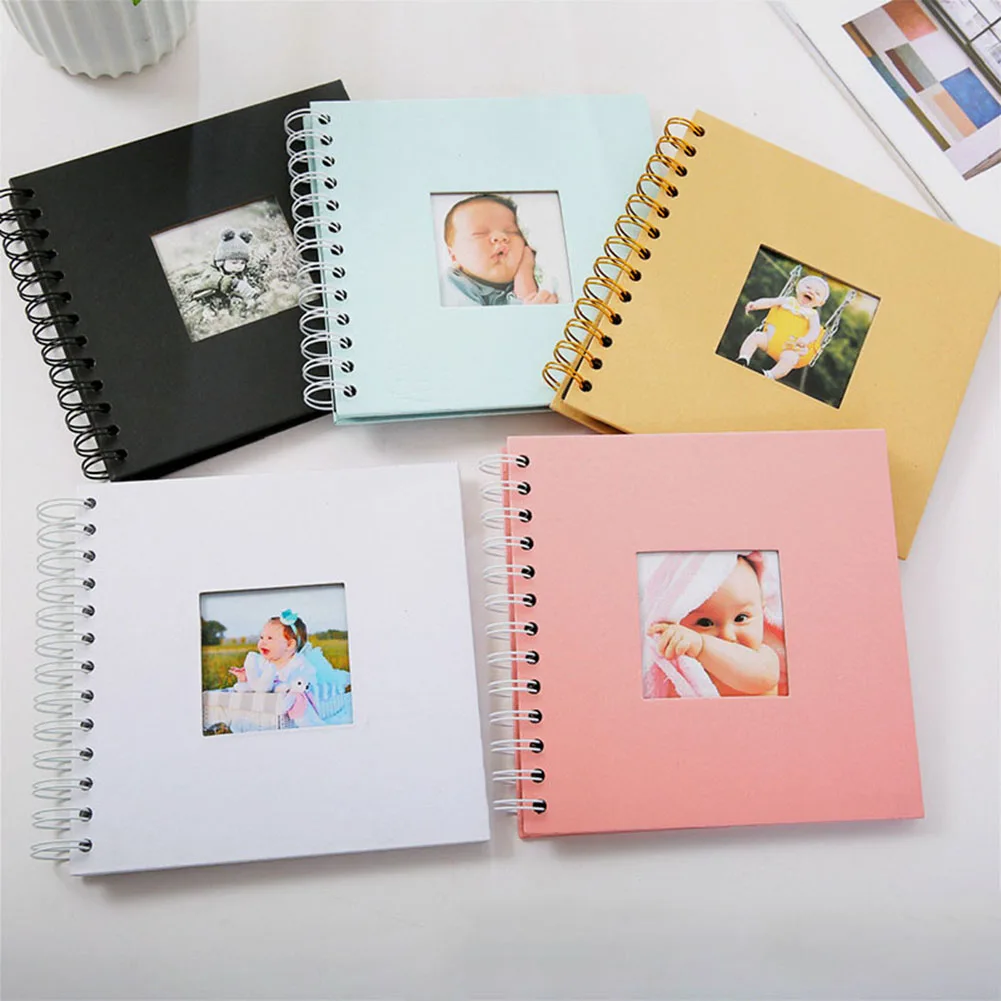 Family Commemorative Album Baby Growth Moment Record Photo Books Family Memory DIY Photo Album 20-Page Scrapbook Gift