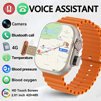 New 4G Smart Watch SIM Card GPS WIFI Video Call SOS IP67 Waterproof Smartwatch GPS Camera Monitor Tracker Location Phone Watch