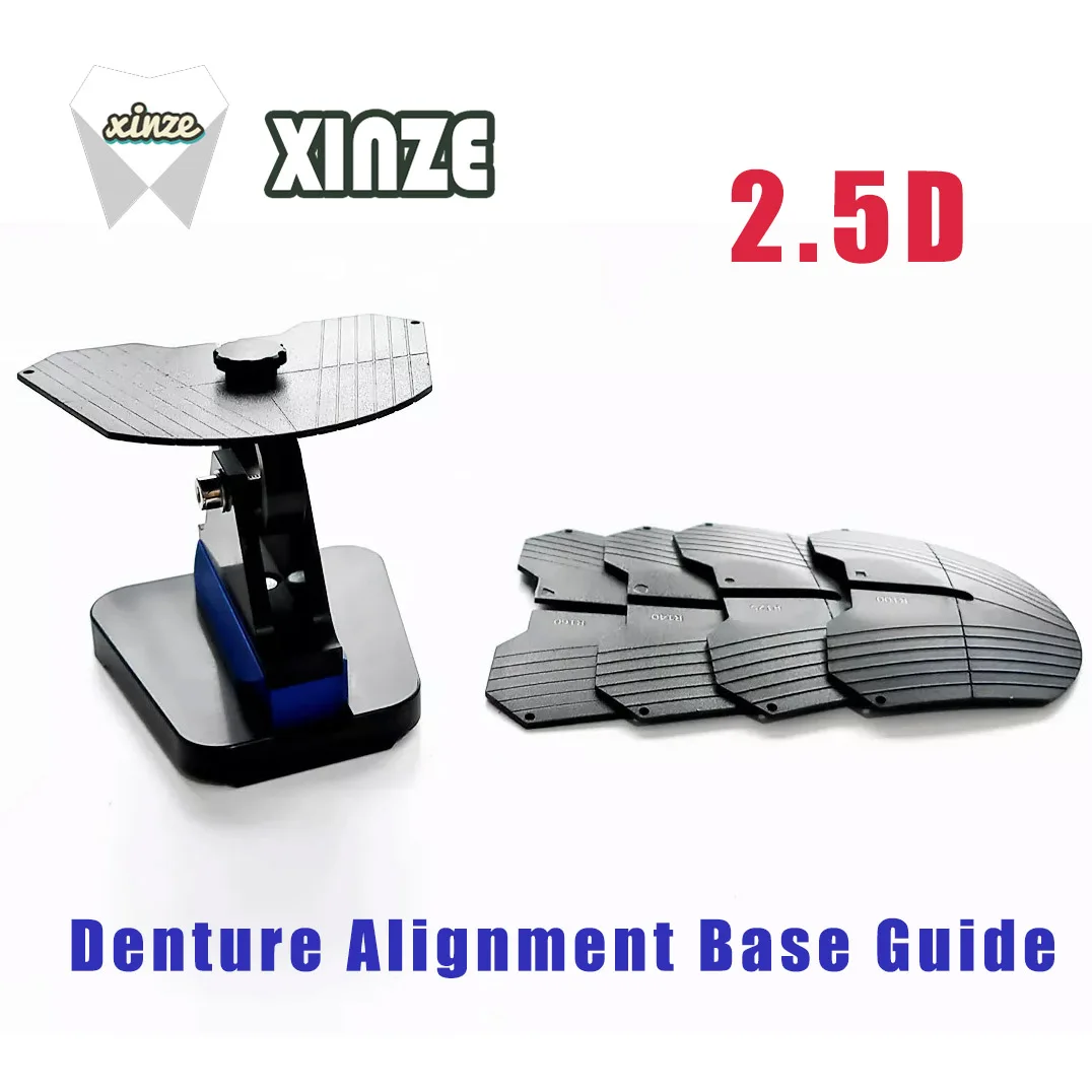 1Set Dental Lab Gilbach Complete Denture Alignment Guide Jaw Frame Aligning Guide Magnetic Base Plate