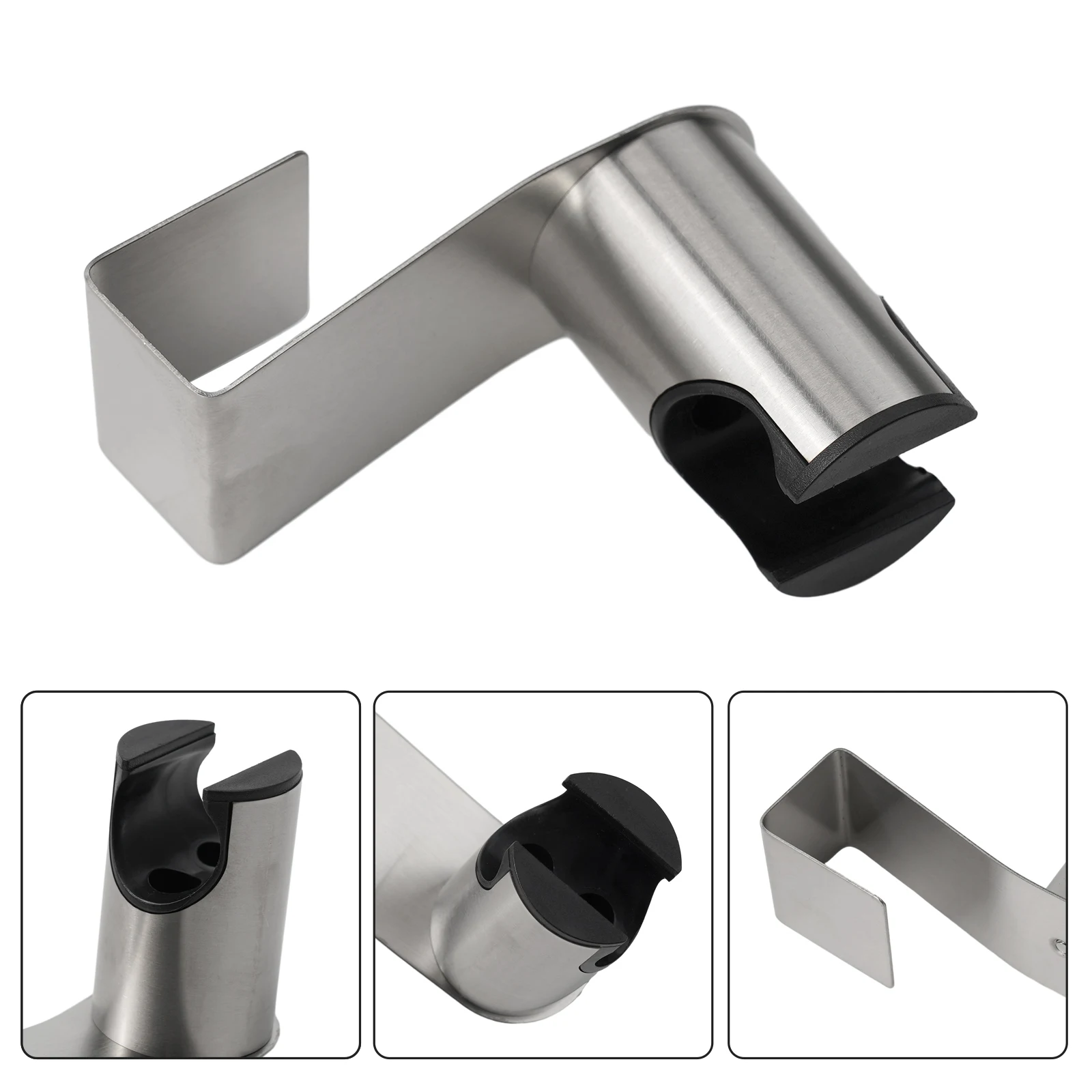 2 Mounting Optional Choice Head Mounting Sprayer Holder Stainless Steel For Various Decorative Styles Long Time New for durable