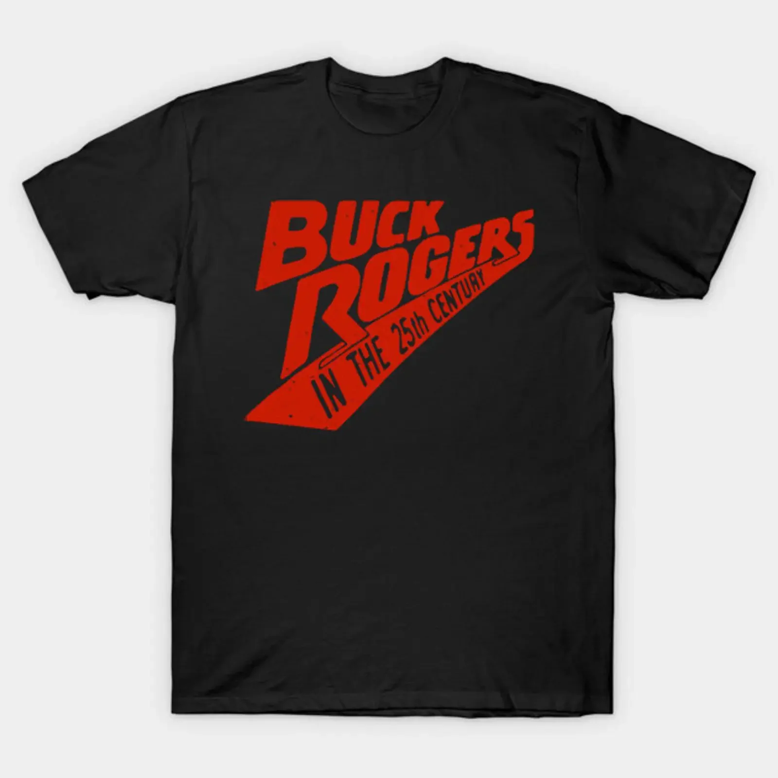 Buck Rogers In The 25th Century T Shirt vintage Washed fashion Top For Everyday Wear Slightly streetwear Stretched Comfortable