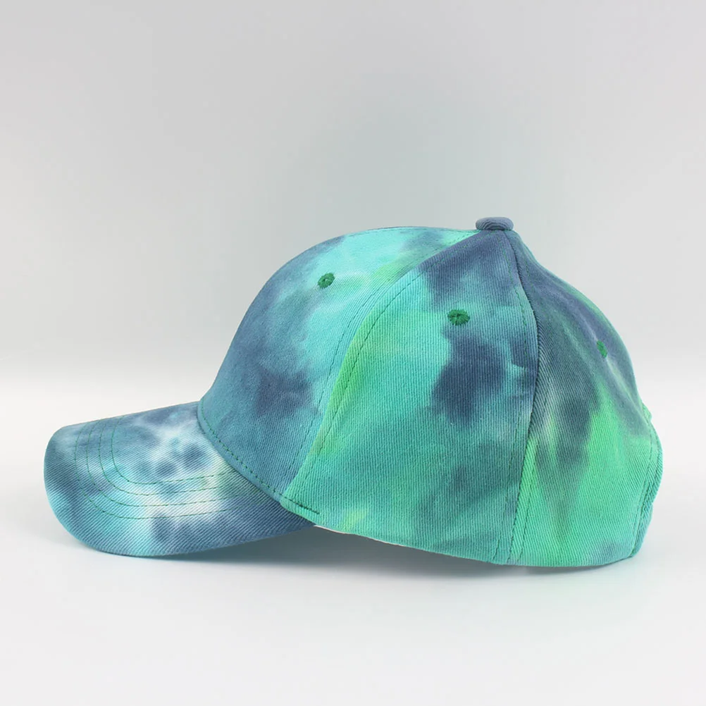 Tie-dye Woman Men and Women UV Sun Hat Summer Outdoor Casual Baseball Cap Leisure