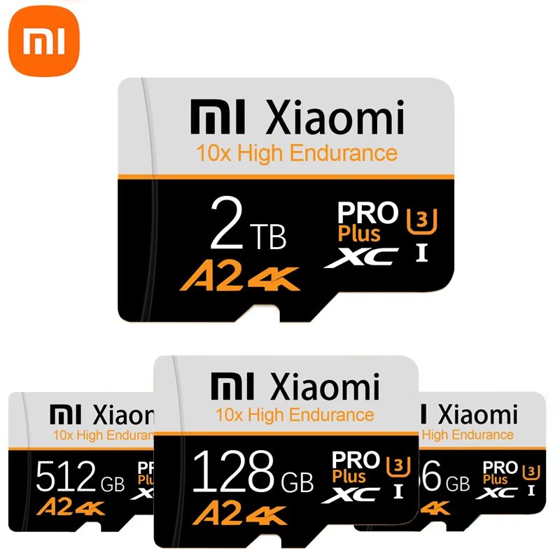 

Xiaomi 2TB Memory Card 128GB Class 10 V60 TF Card 1TB Mini SD Card 512GB 256GB A2 U3 Micro TF SD Card 128GB High Speed TF Card