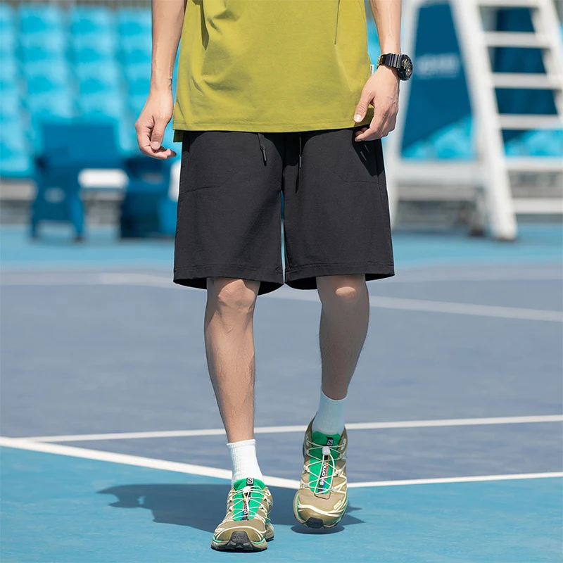 Summer Outdoor Basketball Training Fashionable Loose Five Quarter Shorts for Couples Versatile Breathable Quick Drying Shorts