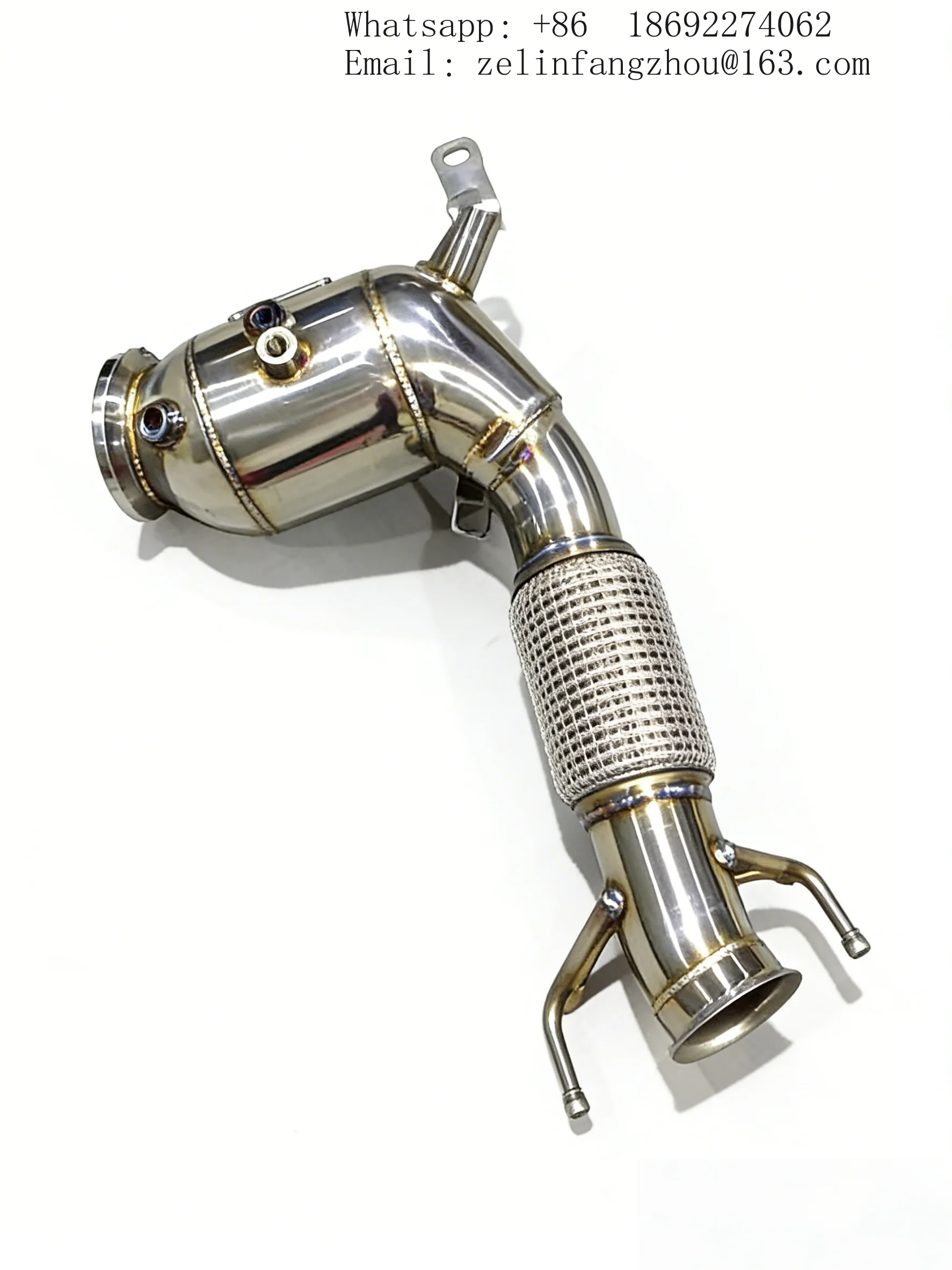 Stainless Steel 304 Valve Catback Exhaust System For BMW 2 Series Gran Coupe F78 225 RES Exhaust