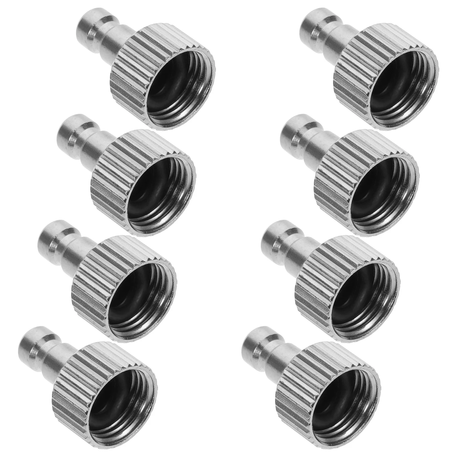 

8Pcs Quick Connect Fittings for Airbrush Coupling Leakproof Design Lightweight Compact Female Threaded Adapter Ideal DIY