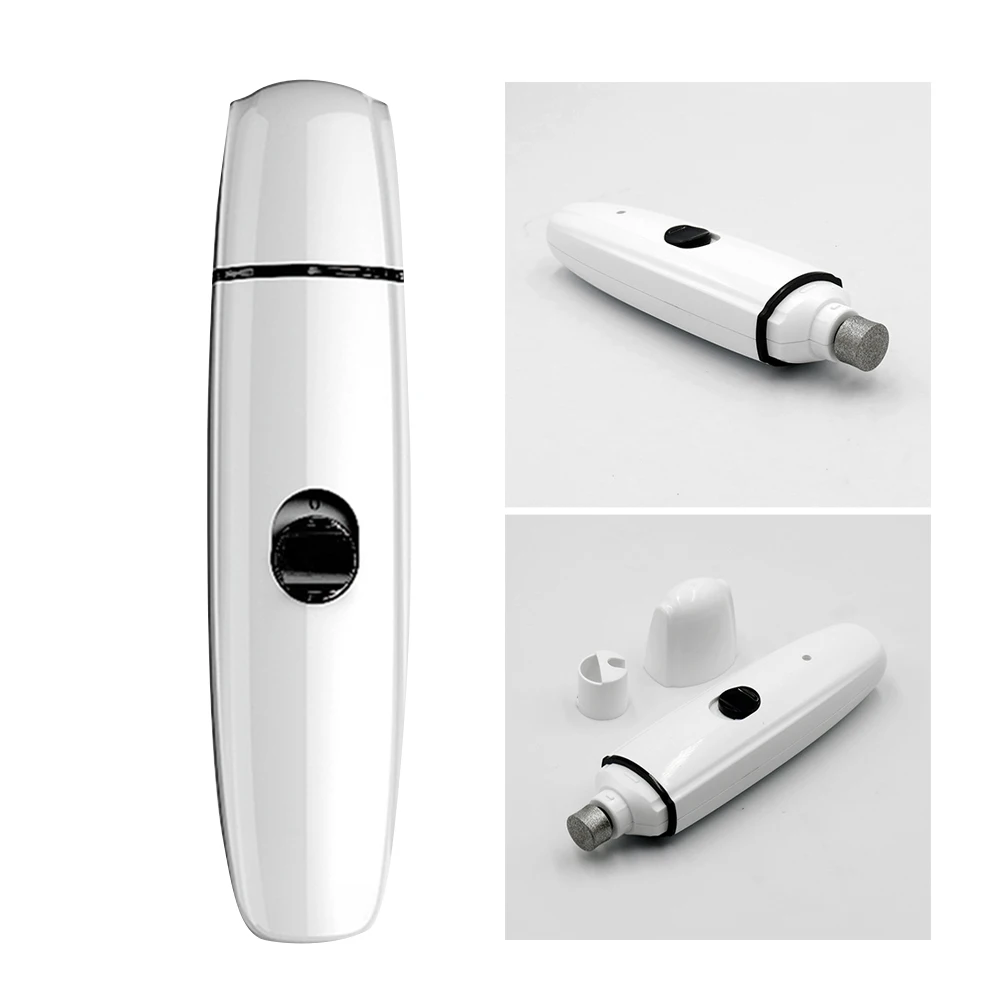 

Pet Nail Clipper Electric for Dog Cat Portable Trimmers Claw Grinder ABS Durable USB Charging Cleaning Tool Smooth Safe