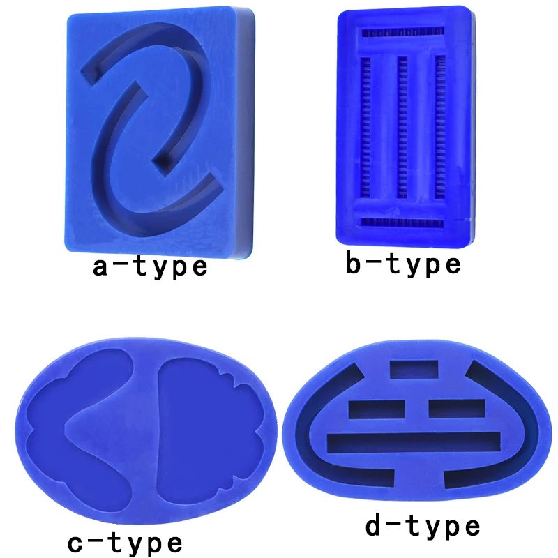 Dental Silicone Rubber Wax Rim Mold Bite Block Individual Tray Implant Molding Mould Dental Module Lab Tool