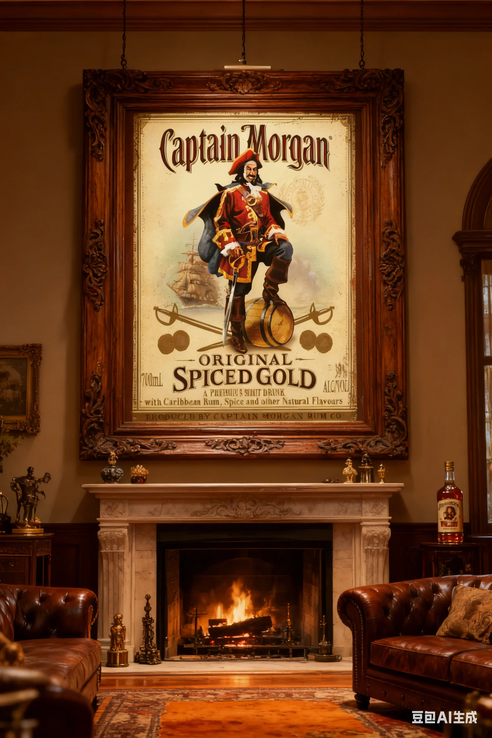 Captain Morgan Sign Wall Art - Decorative Poster for Man Cave Bar Pub Garage Kitchen Garden Bathroom Office Home image 5