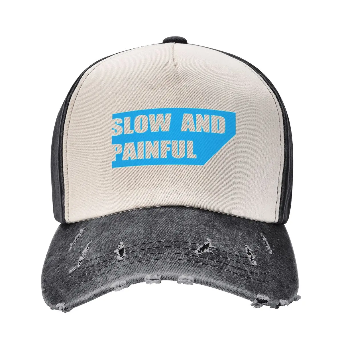 

SAP - slow and painful Baseball Cap Hat Man For The Sun cute Wild Ball Hat Mens Women's