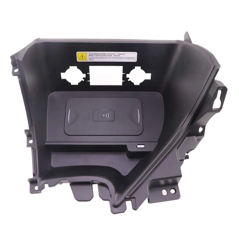 Car Wireless Charger Phone Charging Pad Module Fast Charging Case Plate Console Storage Box For KIA Sportage 2018