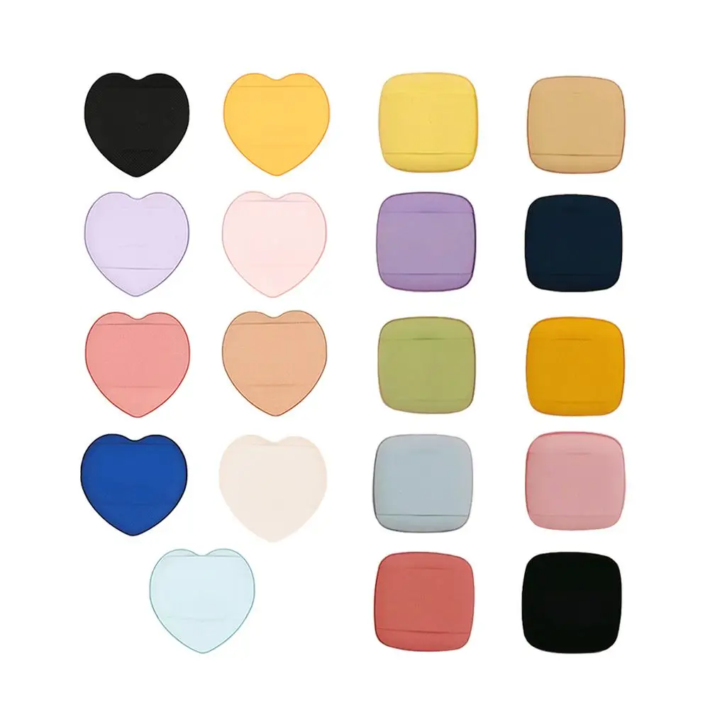 NEW High-end Heart Shape Mini Size Finger Puff Makeup Puff Cosmetic Sponge Sponge Professional Blender 1PC Highlighter Pad Z0Q3