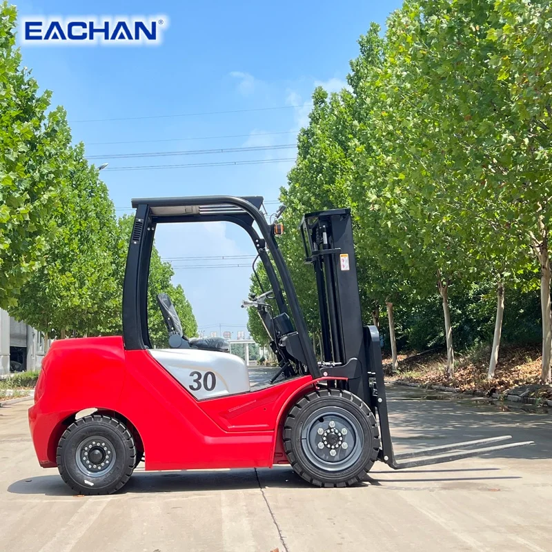 

EACHAN CE EPA New Diesel Forklift Warehouse Diesel Forklifts Truck Farm Hydraulic Steering Stacker Diesel Forklift Customized