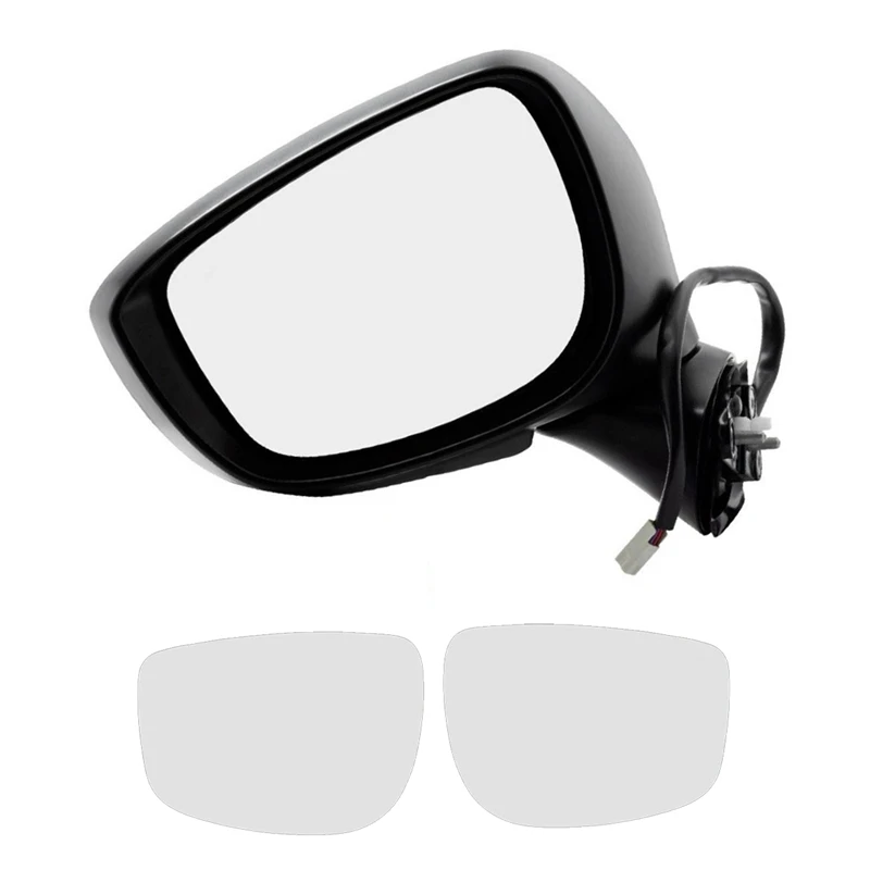 For Mazda CX-5 2017-2023 CX-9 2016-2021 Side Wing Mirror Glass With Heated Blind Spot Monitoring TK71691G1 TK71691G7 Accessories