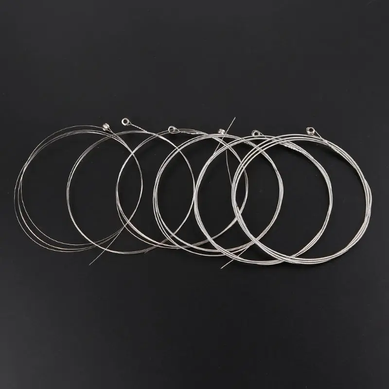 

6pcs E104 Electric Guitar Strings 008-038 Plated Steel Wound for Play Real E56D