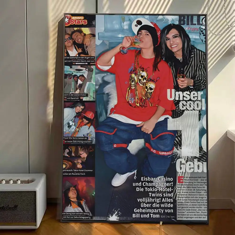 طوكيو فندق بيل توم كوليتز ملصق جدار الفن الطباعة مقاوم للماء غرفة المعيشة المنزلي غرفة نوم بار ديكور جمالي #6