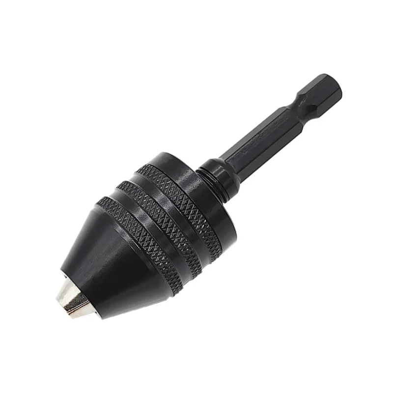 Quick Change Converter Mini Drill Chuck Keyless Screwdriver Impact Driver Adaptor Drill Drilling Converter Tool Mini Drill Chuck