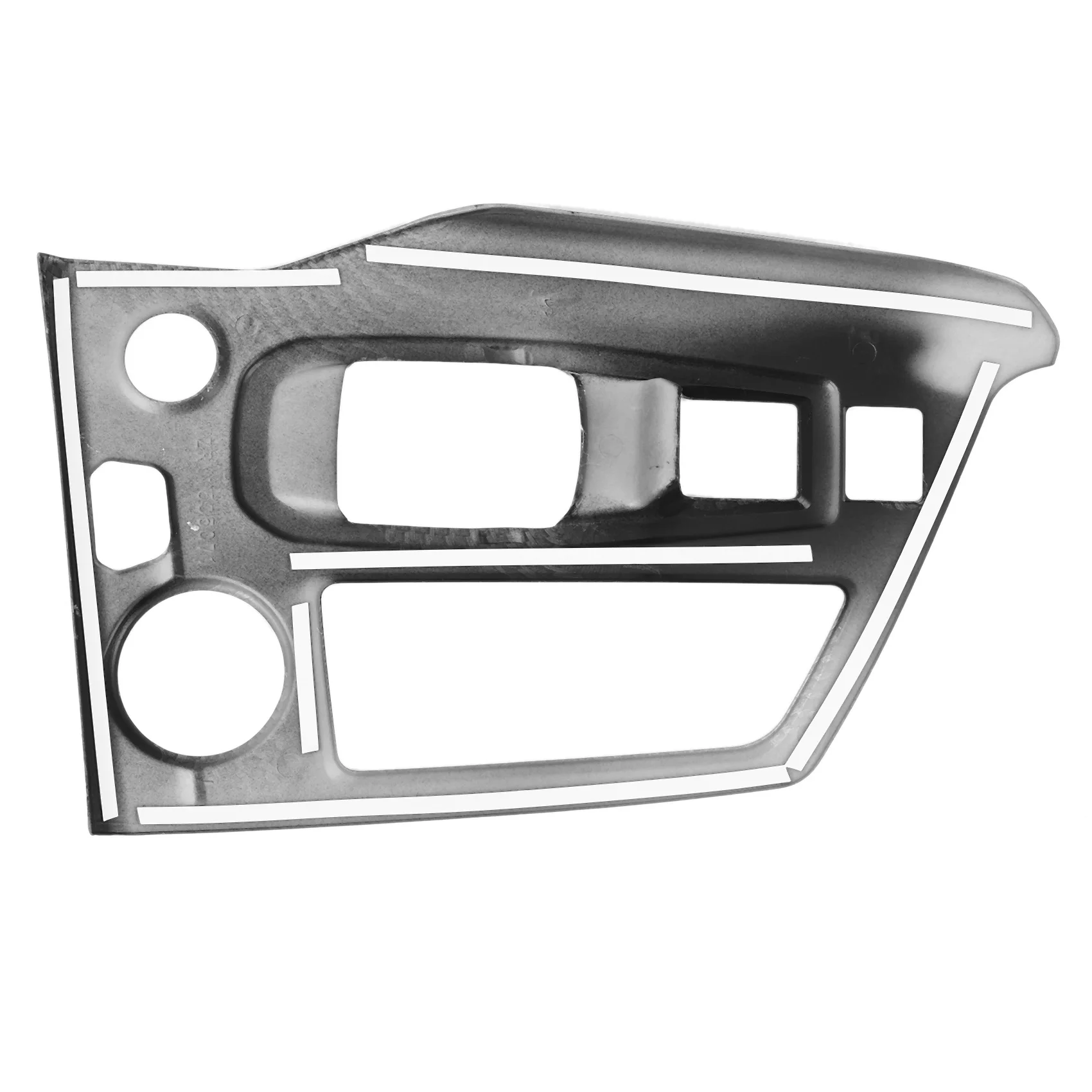 แผ่นเกียร์คาร์บอนไฟเบอร์สำหรับ Peugeot 5008 3008 GT 2016 2017 2018 hiasan mobil อุปกรณ์ตกแต่งภายในแต่งรถ