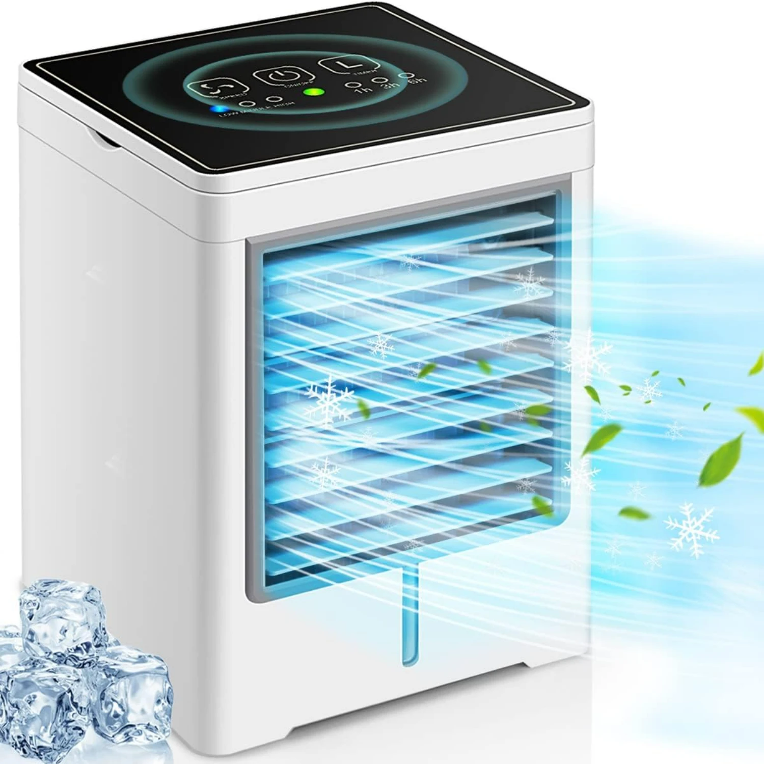 Stay cool and refreshed all day long with this portable and customizable air cooler - Enjoy maximum comfort and relaxation at ho