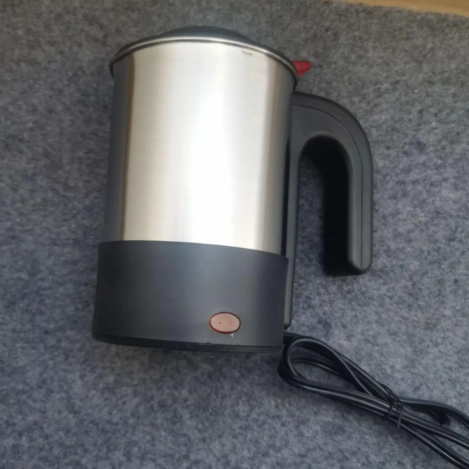 Stainless Steel Water Kettle Auto Shut off Equipment Car Heating Water Boiler for Commuting Travel Road Trips Family Tea Brewing