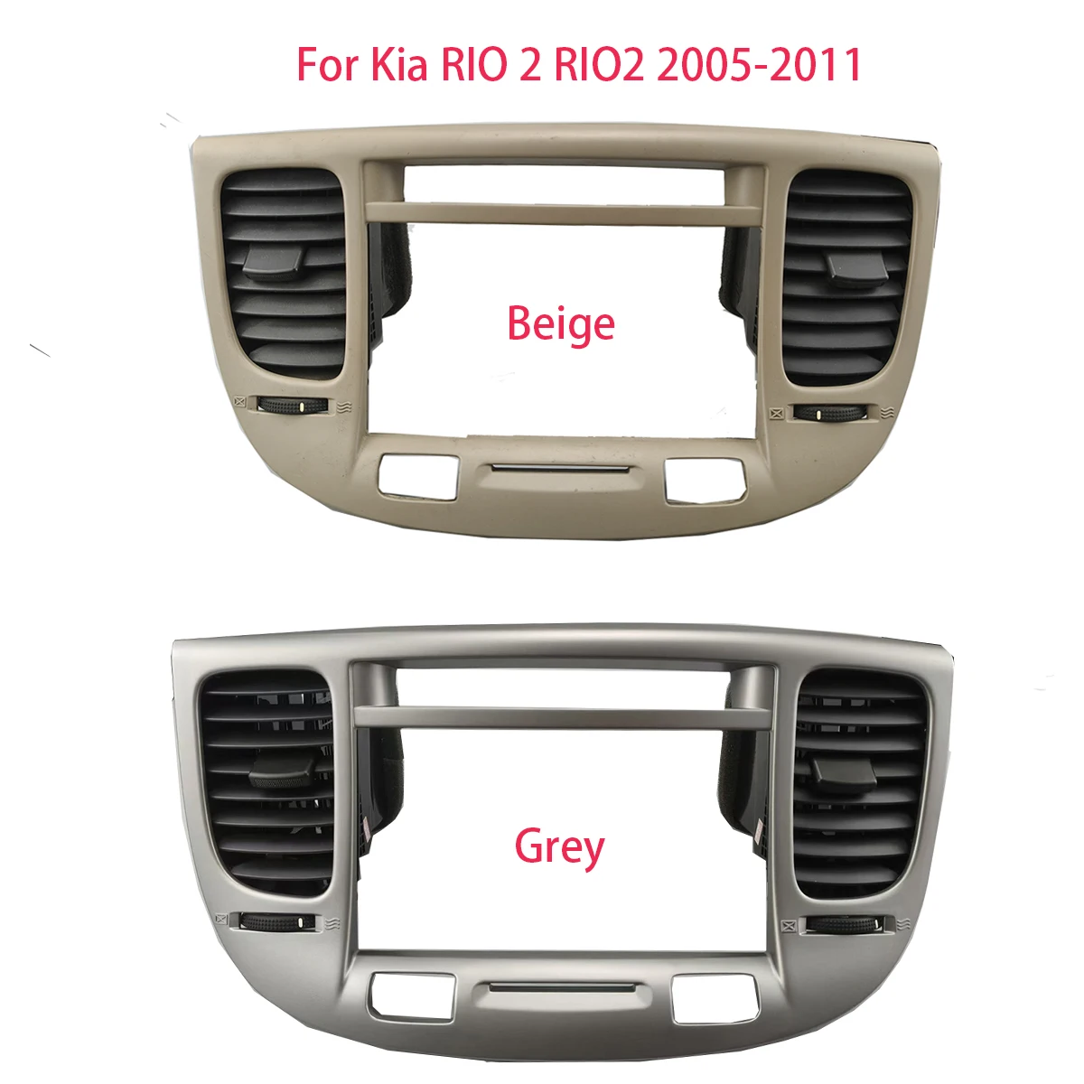 

For Kia Rio2 Rio 2 2005-2011 Car radio frame Air conditioning outlet