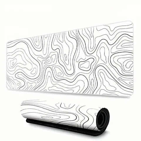 1PC Büyük Mouse Pad, Ofis Oyun Masası Mat, İş, Oyun ve Ofis için kaymaz Kauçuk Taban Yıkanabilir Mouse Pad