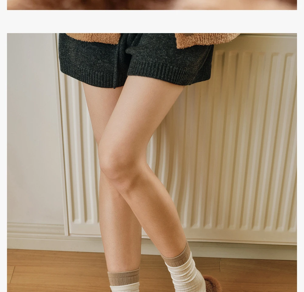 Neue Winter-Plüsch-Leopard-Hausschuhe für Damen, flauschige offene Hausschuhe mit Gummisohle, warme, rutschfeste Mules mit Gepardenmuster und Farbblock-Design – Detail 7