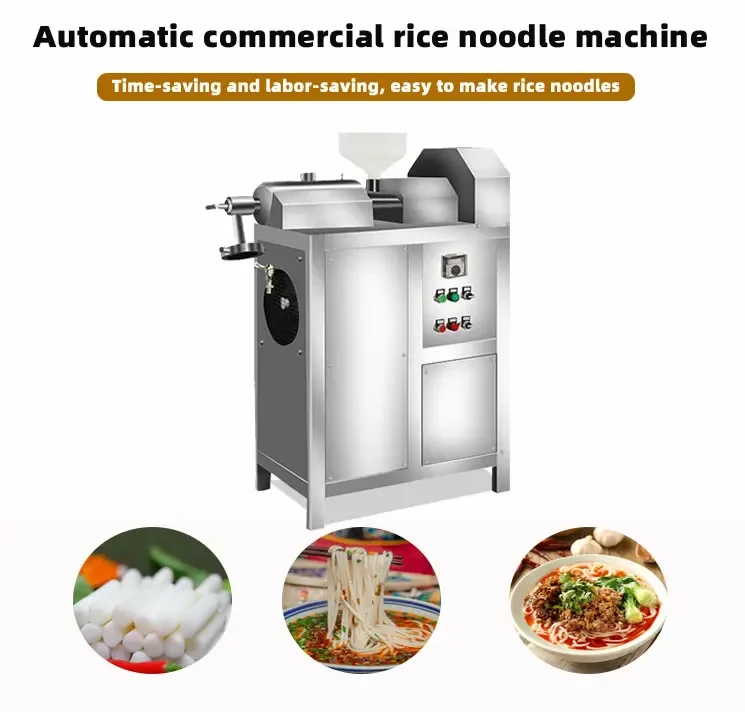 Price Automatic Rice Maize Cereal Noodle Steamer Machine Rice Noodles Roll Machine