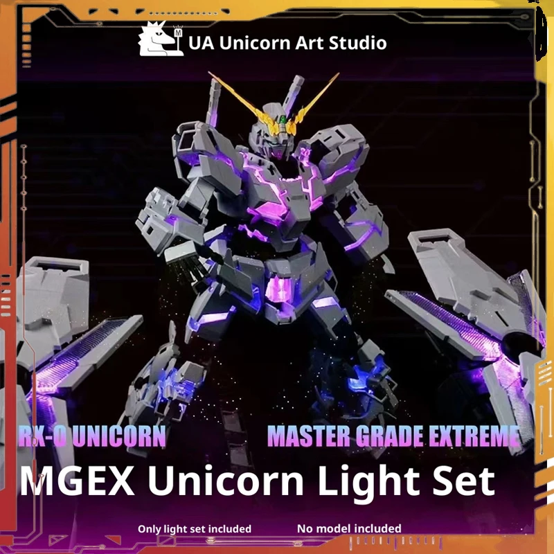 

Световая группа Unicorn Art Studio для MGEX 1/100 Unicorn применяется для Bandai/Shenshou/SUPA Unicorn RX-0 App Многоцветное управление через приложение