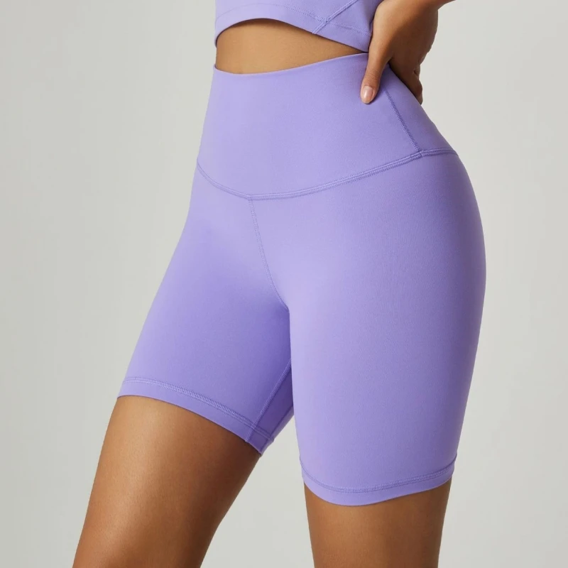

Summer Yoga Shorts With Pocket Gym Sports Short Leggings Women High Waist Fitness Workout Short Pants Running Cycling Sportswear