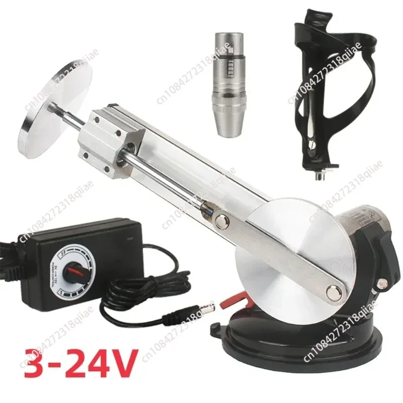 Mini Teleskopischer Linearantrieb 65mm 3-24V 3XLR Hubmechanismus Motor Hublänge 3XLR Anschluss Linearantriebsmotor