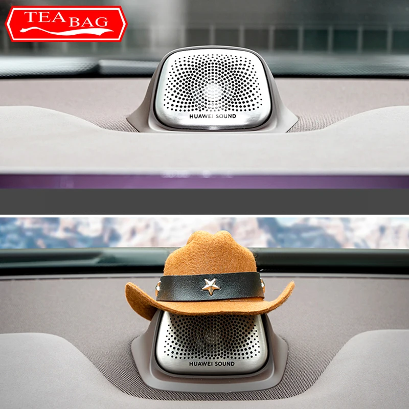 For Aito M5 M7 M9 2022-2023 Car Styling Center Tweeter Car Modification Interior Center Audio Hat Auto Modified Accessories