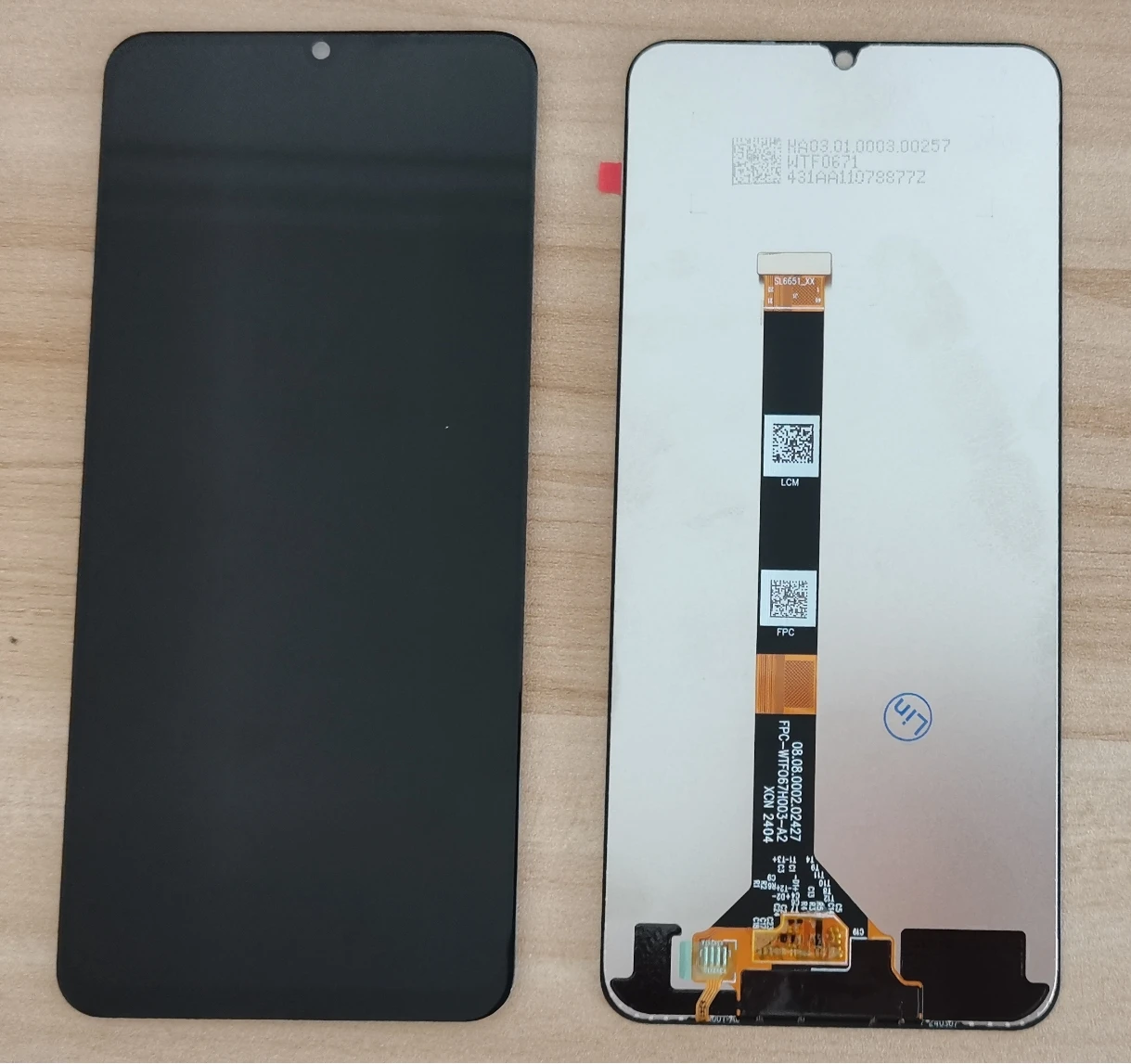 

New 6.74"lcd For Oppo Realme Note 50 LCD DIsplay Touch Screen Digitizer Panel Assembly Replacement For Realme Note 50 lcds