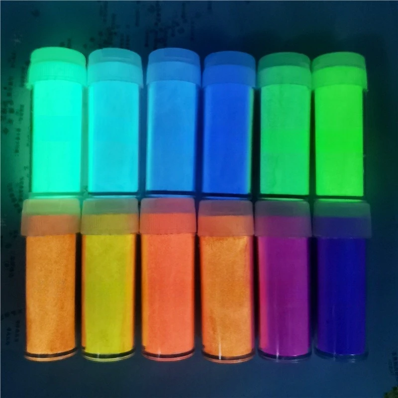 20g 301C Luminous Powder Super Luminous Powder Glow Pigment Injection Molding Toy Model Paint Ink Fast Absorption Long Afterglow