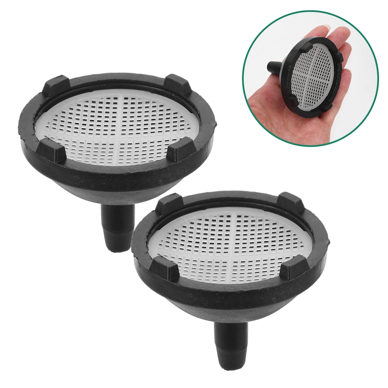

2pcs Sprayer Filter Floating Dip Tube Filters for Garden Hose Debris Removal Electric Sprayer Fine Mesh Screen Durable Weighted