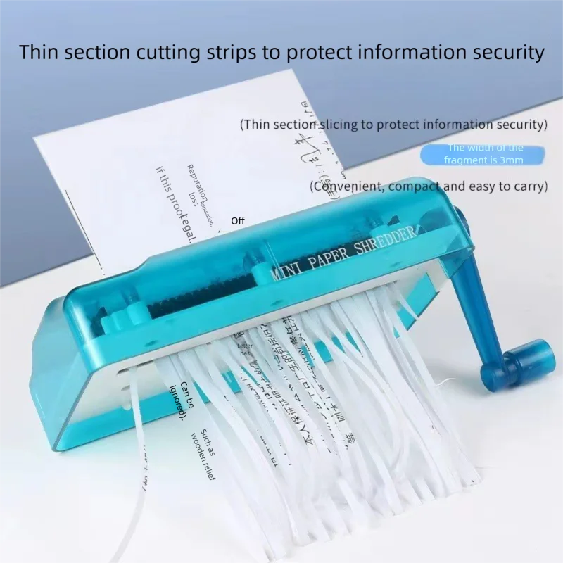 ماكينة تقطيع الورق اليدوية لسطح المكتب OfficeA6Mini ماكينة تقطيع الورق اليدوية لسطح المكتب ماكينة تقطيع الملفات اليدوية