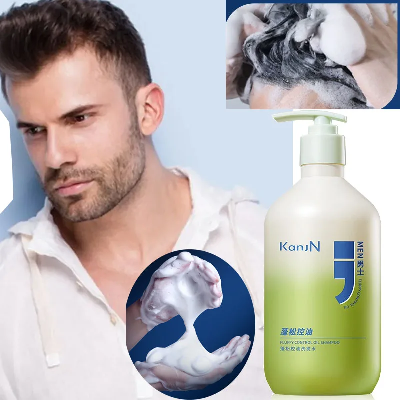 

500ml Men’s Cool Fresh Aromatic Shampoo – Volumizing, Anti-Dandruff, Deep Clean & Long-Lasting Fragrance
