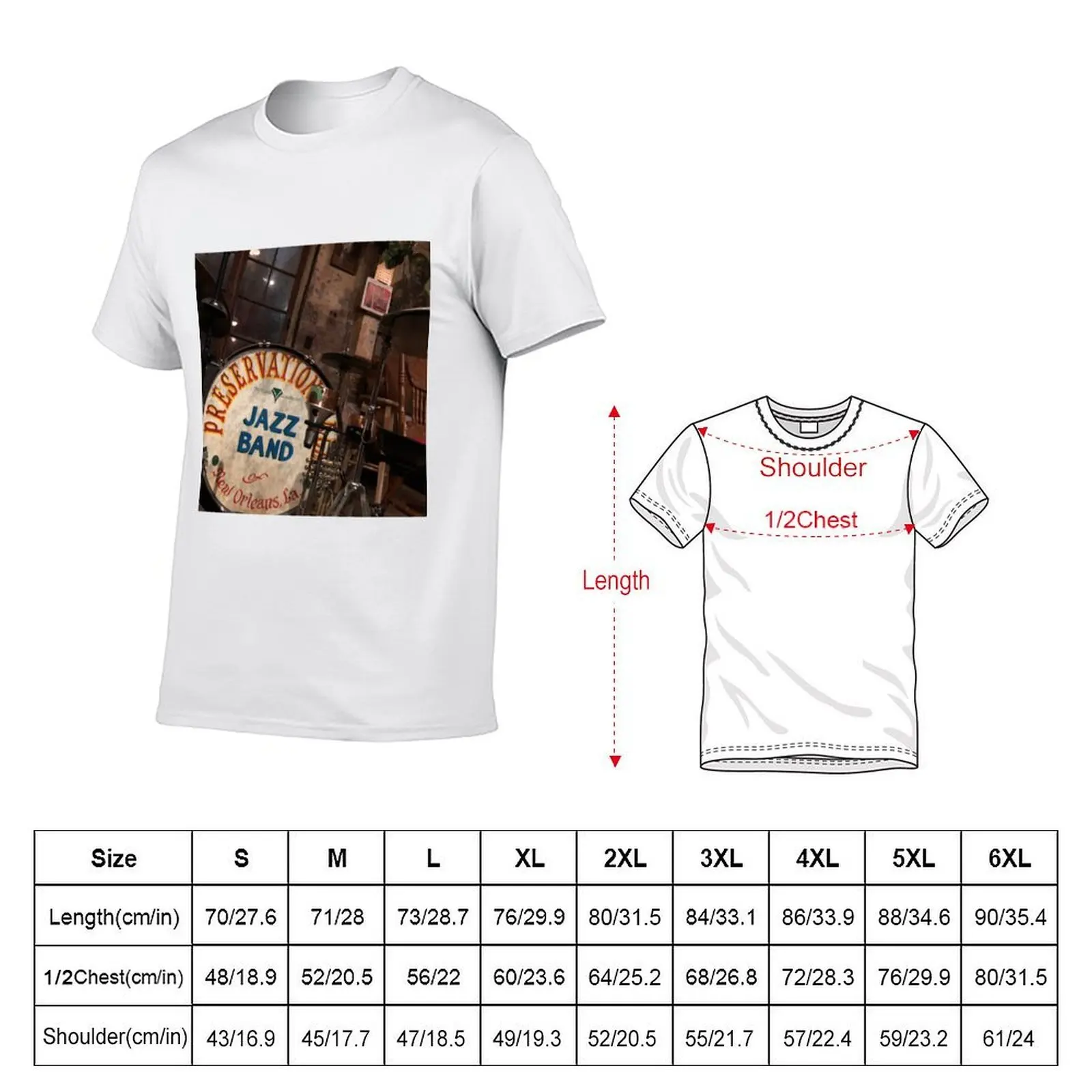 Preservation Hall T-Shirt quick drying tshirts personalised black t-shirts for men