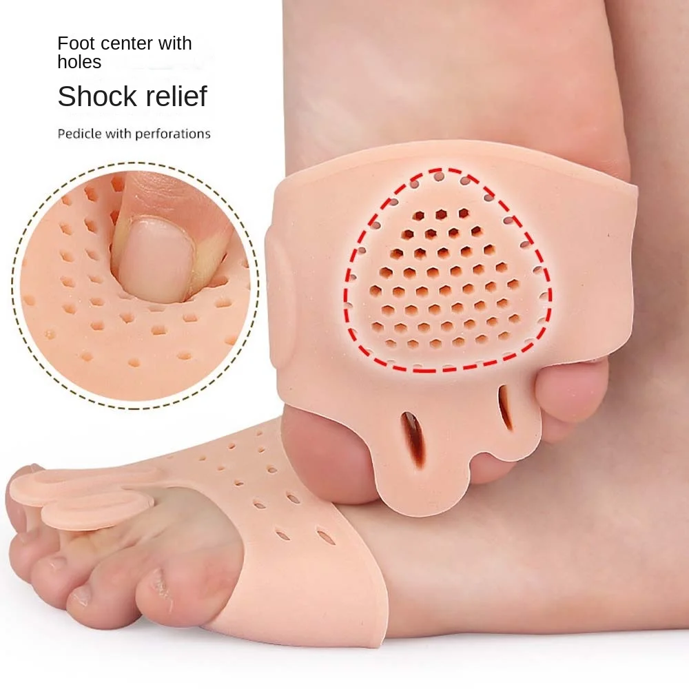 Foot Valgus Corrector Toe Straightener Forefoot Pads Toe Brace Splint Foot Care Tools Toe Valgus Adjuster