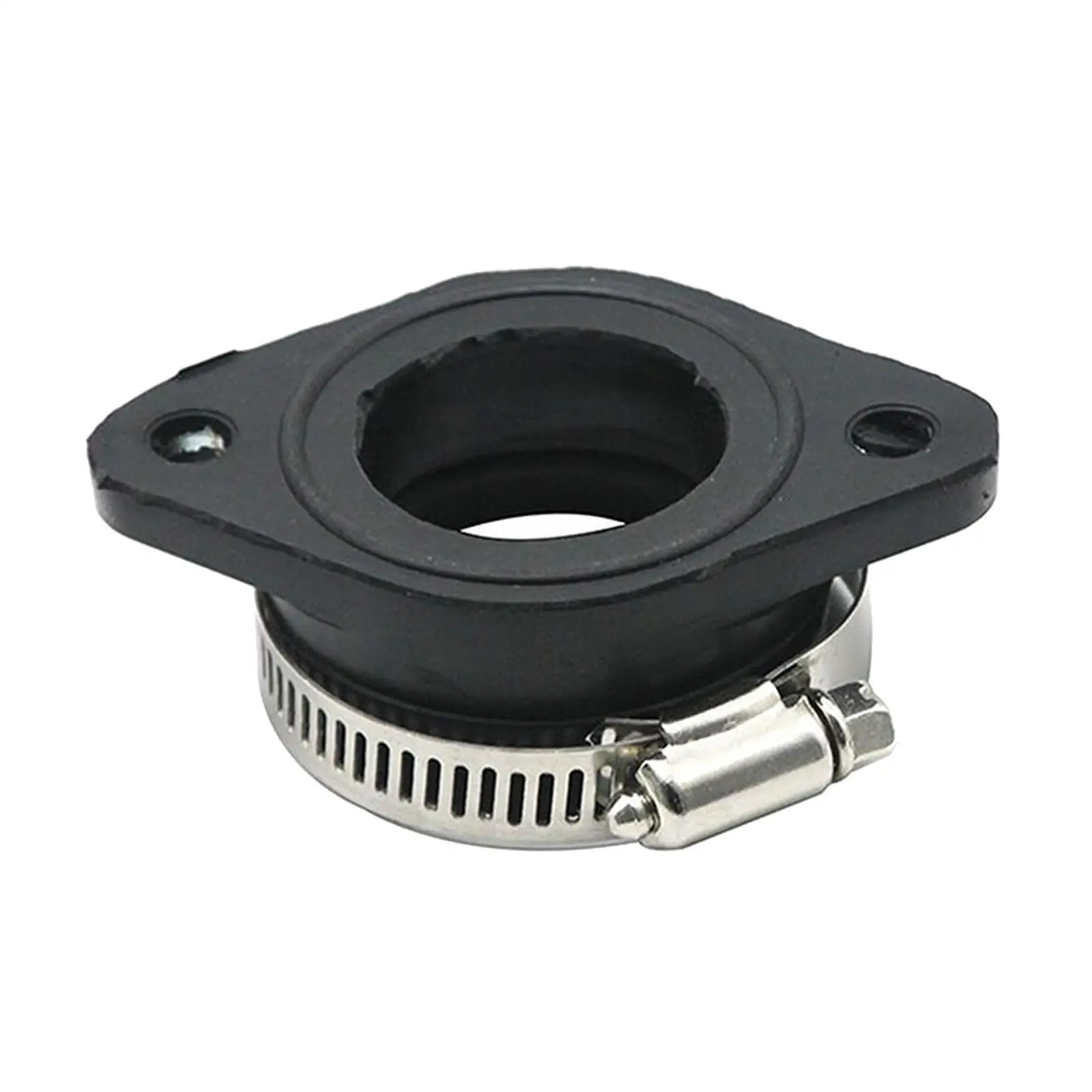 Carburetor Intake Adapter Boot Flange Manifold Fit for 32/34mm Carburetor