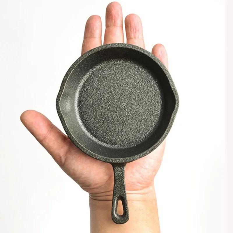 New Cast Iron Pan Dutch English Muffin Frying Uncoated Steak Pot Egg