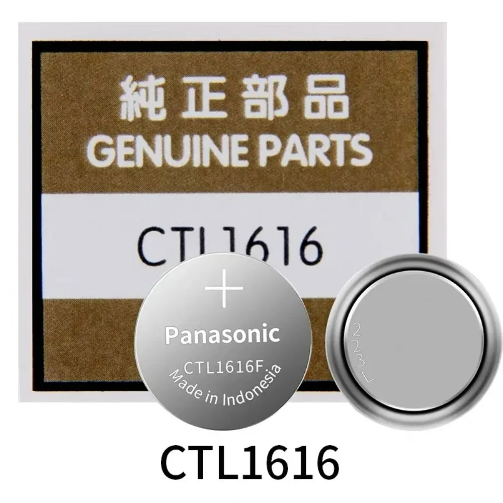 1-10PCS 100% Original Panasonic CTL1616 CTL1616F 2.3V Rechargeable Lithium Battery For Casio Solar Watch G-Shock Pro Trek