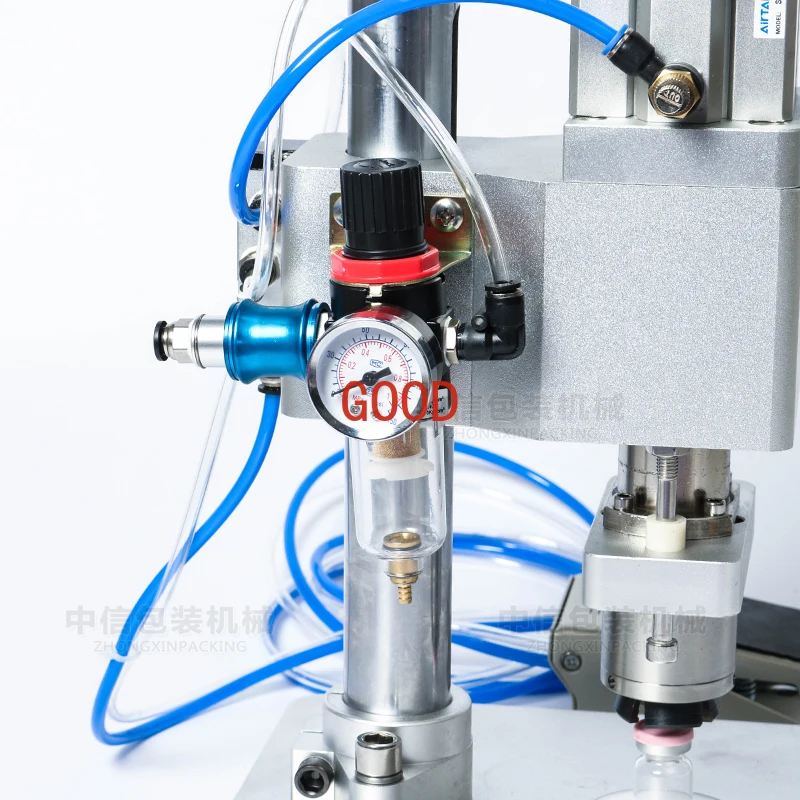 Selagem automática e máquina tampando, líquido oral médico