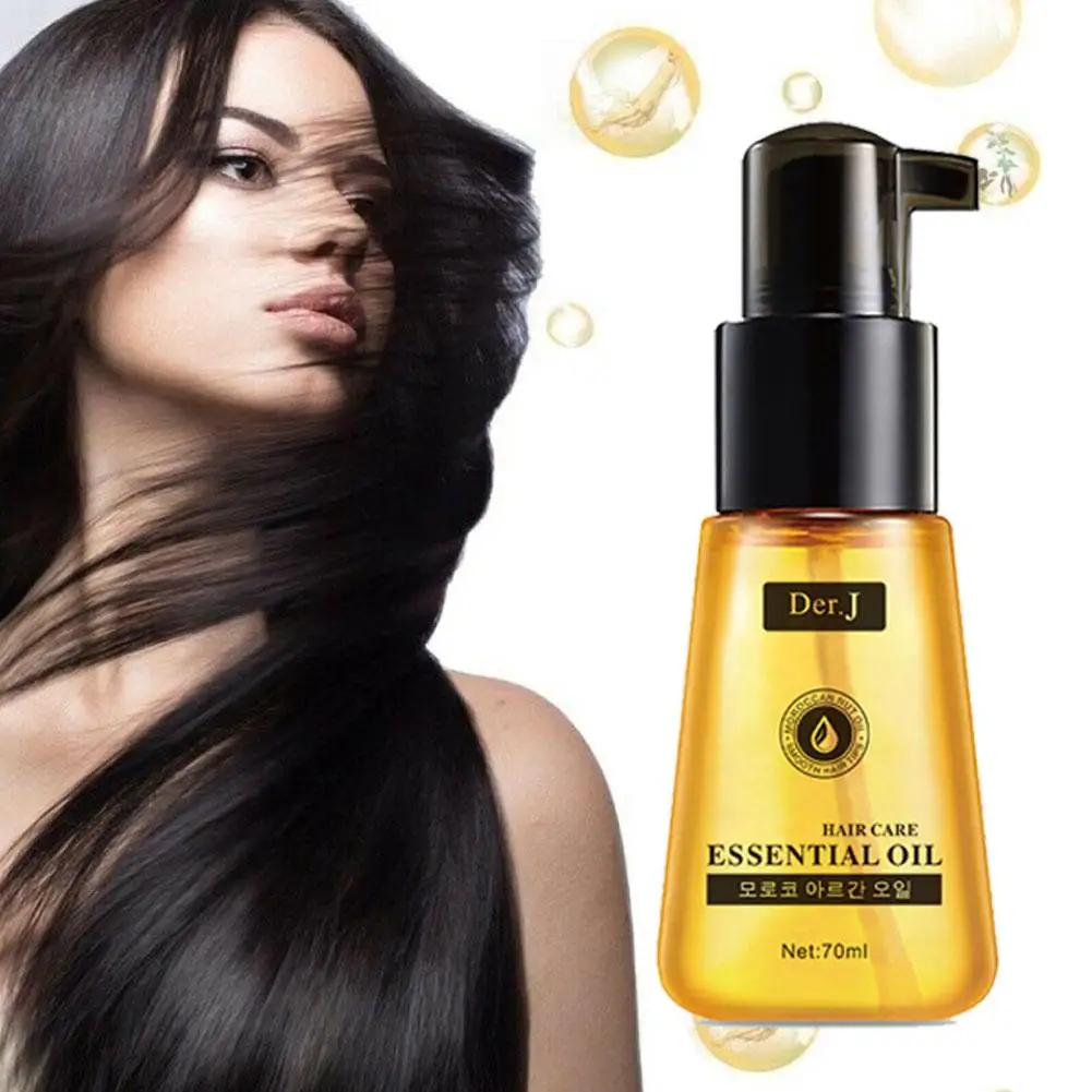 Morocco Argan Hair Oil Repair Damaged Hair Complex Oil Anti-hair Care Moroccan Loss Products Essential Hair Serum U2O0