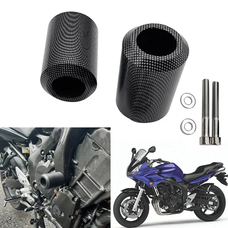 FZ-6 FZ-600 Motorcycle No Cut Frame Sliders Crash Falling Protection Accessories For Yamaha FZ6 FZ600 2004 2005 2006 2007 2008